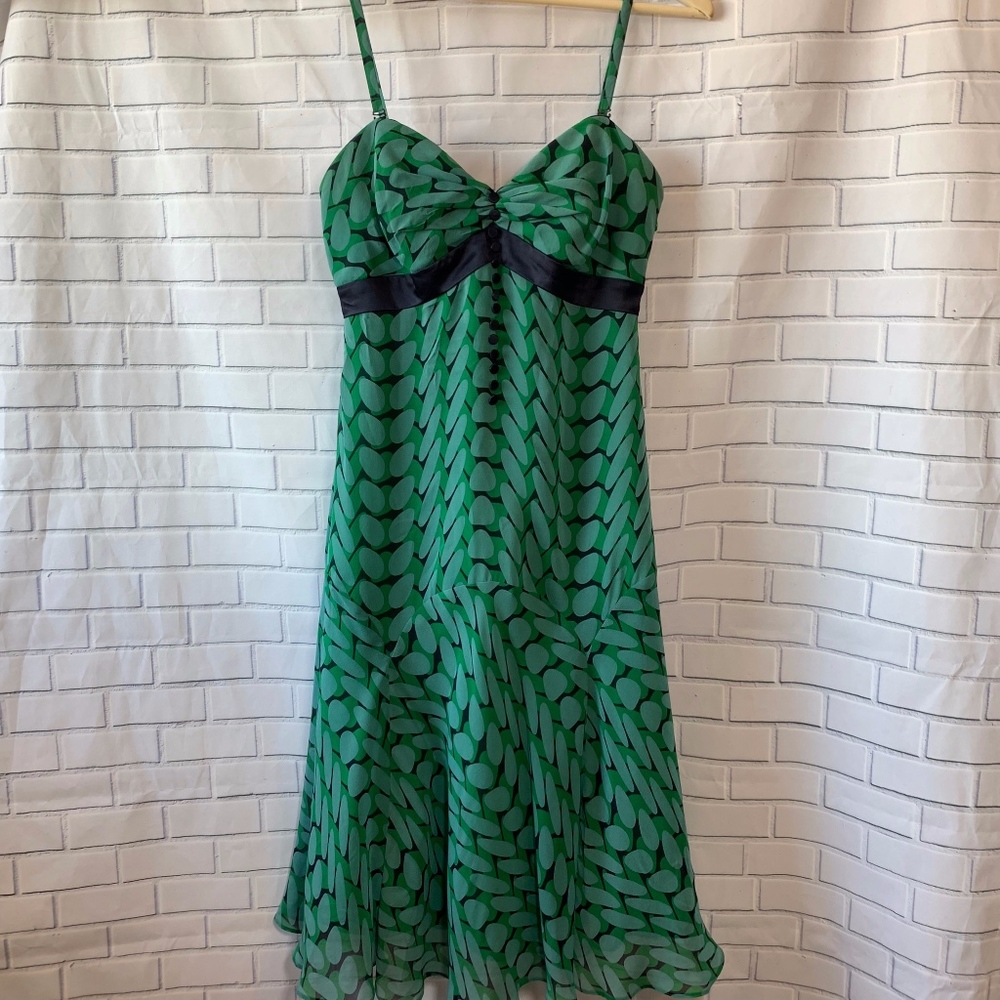 Ted Baker London Fitted Silk Cocktail Dres…